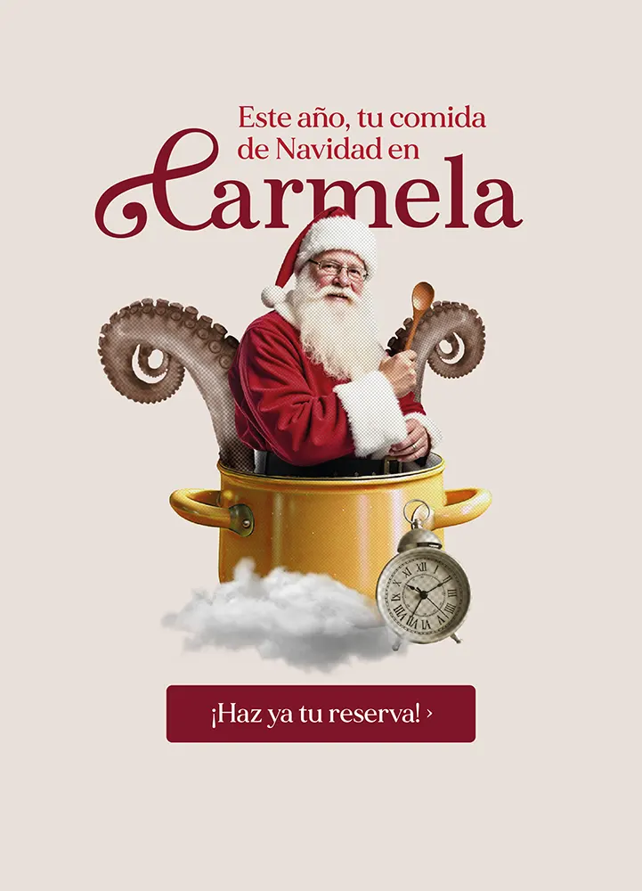 Reserva ya tu comida de Navidad en Carmela