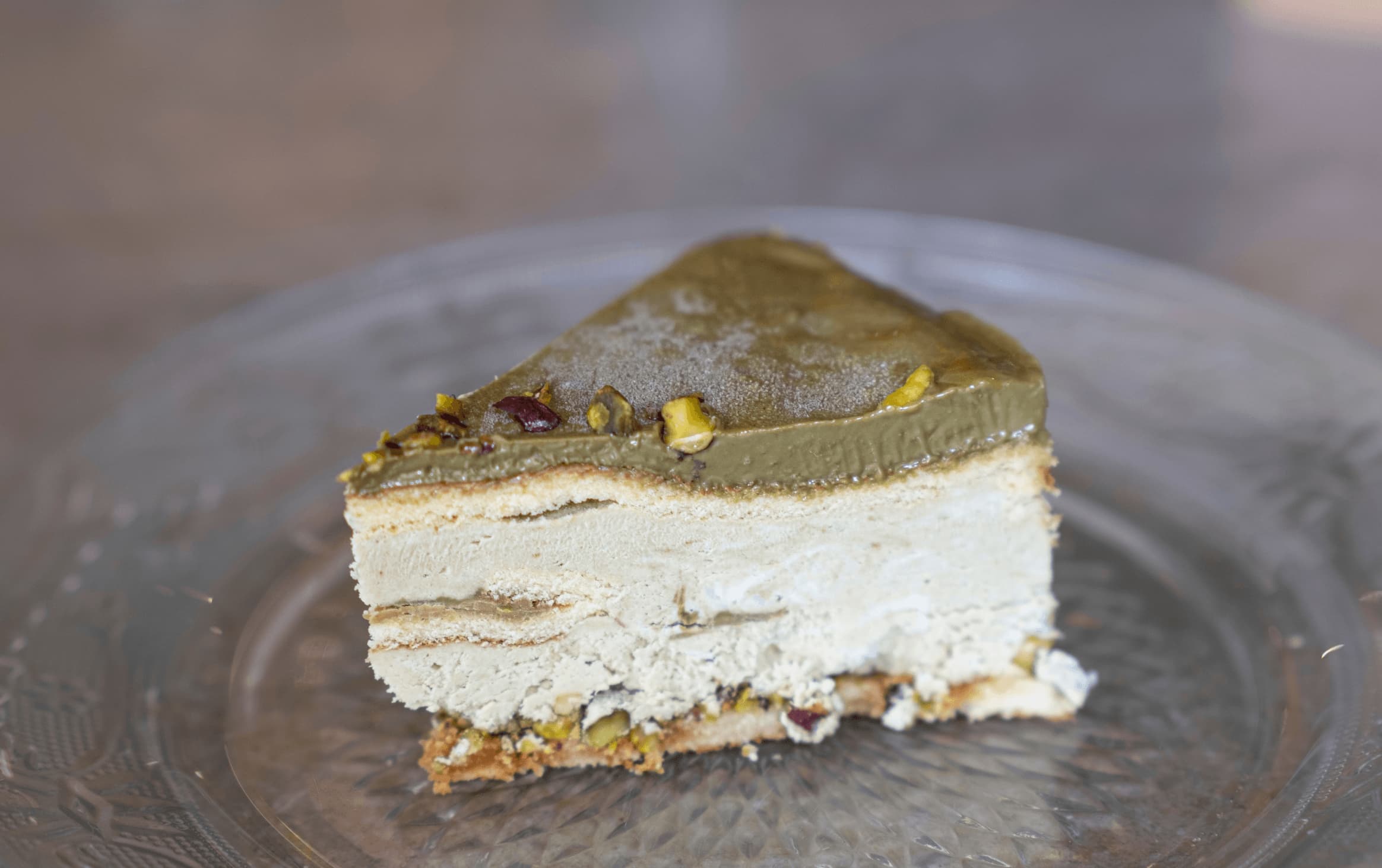 tarta de pistacho la piccola