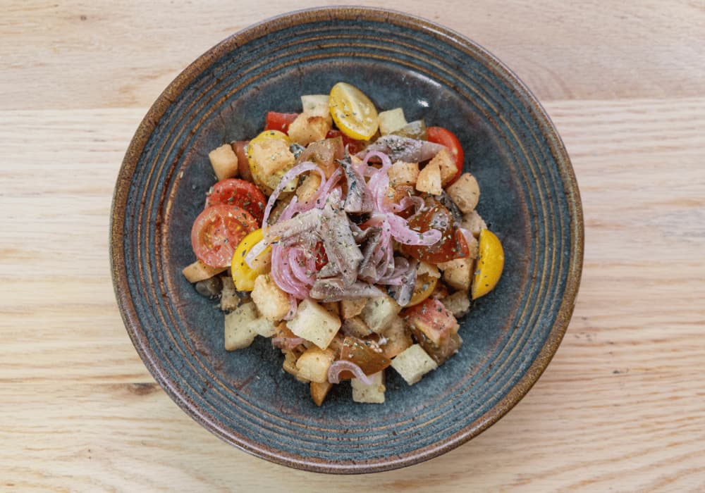panzanella italiana sin gluten Carmela